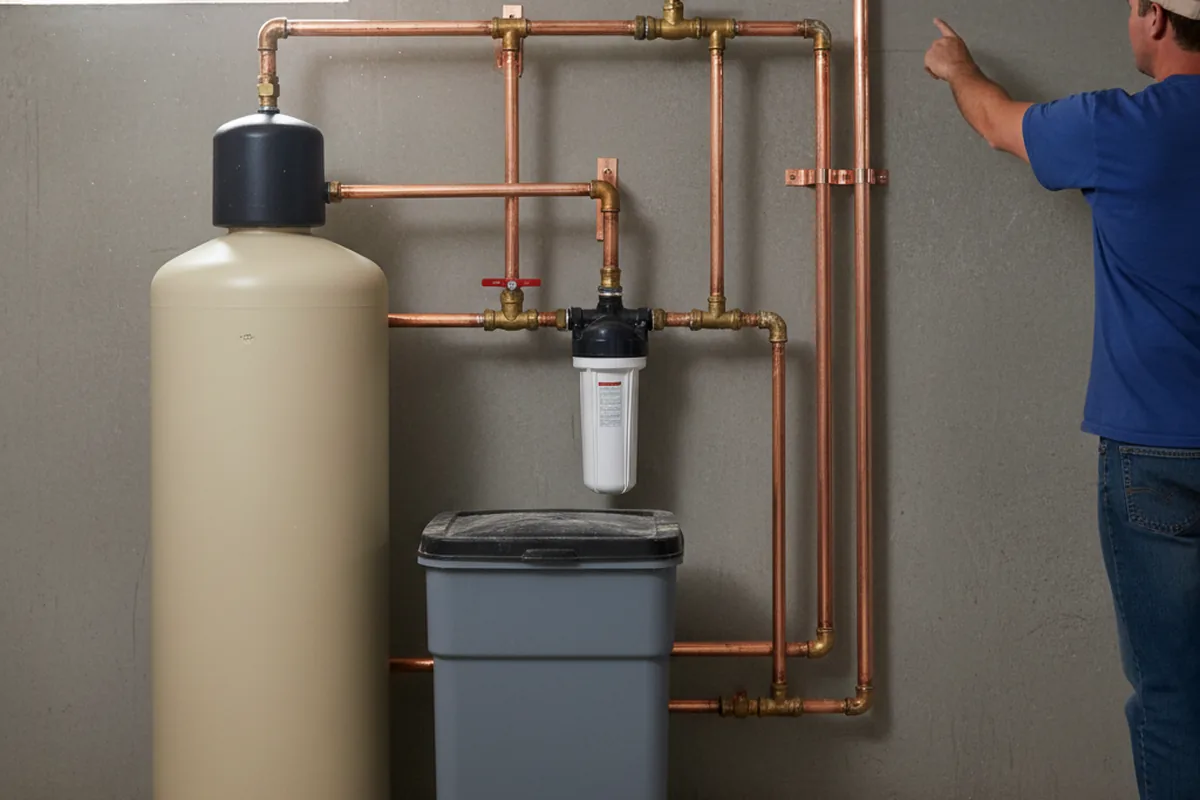 Whole-house water treatment system installed in Longmeadow
